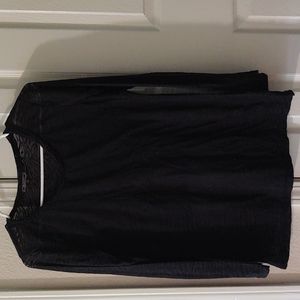 Women's Black Animal Print Shirt XL